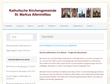 Tablet Screenshot of kirche-altenmittlau.de